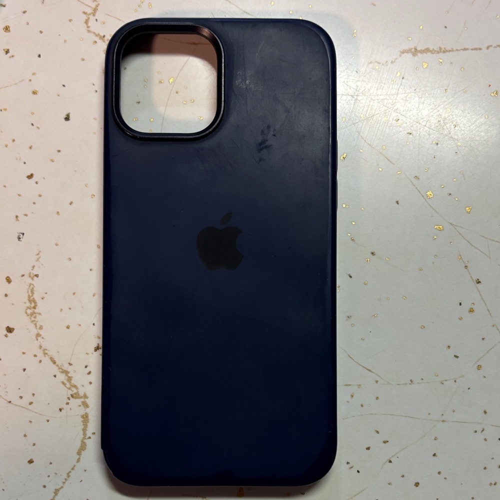 Apple Midnight Blue Silicone Case iPhone pro max